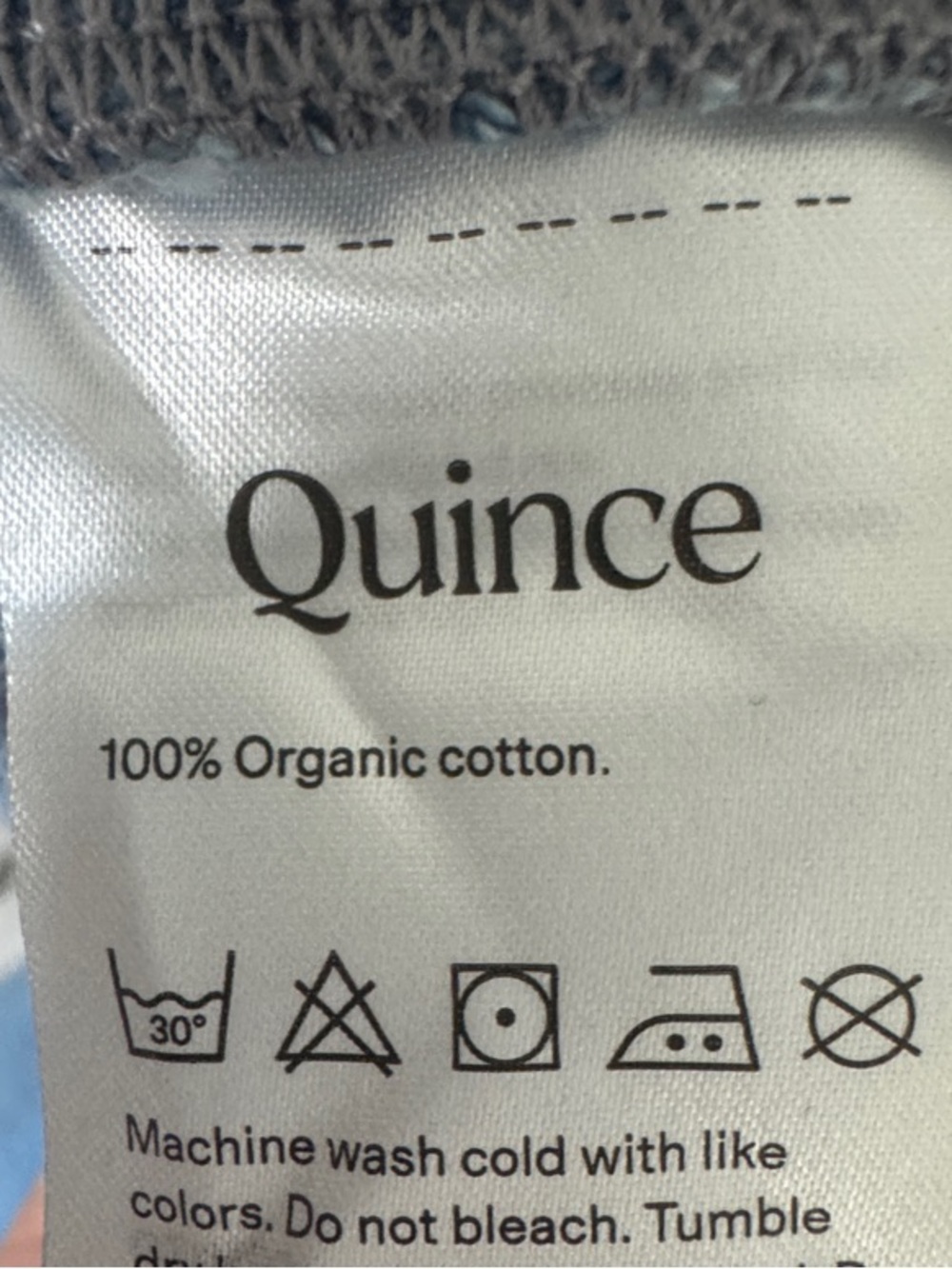 Quince Light Blue Denim Overalls size XL NWT 100% organic cotton - Picture 5 of 5